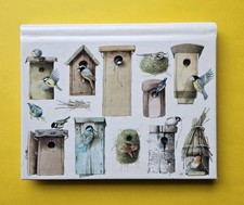 Vintage Hallmark Photo Album Marjolein Bastin Birds Birdhouses 4x6
