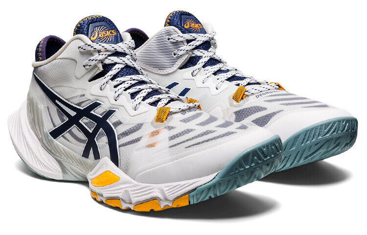 ASICS METARISE Men's Volleyball Shoes White Badminton Squash ASICS METARISE Men's Volleyball Shoes White Badminton Squash