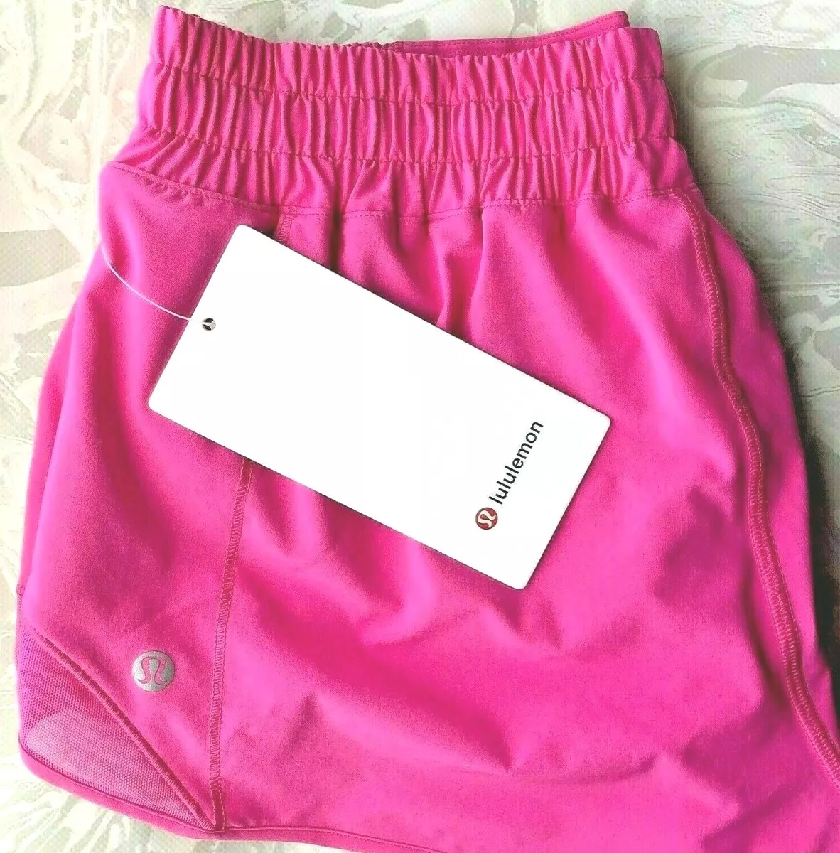 LULU🍋LEMON HOTTY HOT SHORT 2.5~SONIC PINK~LOW RISE/ LR~0~2~4~6~8