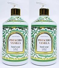 2 Home Body Co PISTACHIO VANILLA Hand Soap Wash Liquid 21.5 oz