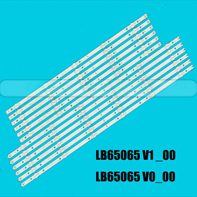 12stk LED-Streifen für LB65065 NS-65DF710NA21 PHILIPS 65PUS6504/12 65PUS6554/12