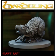 Giant Rat 28mm RPG miniatures BARDSUNG FLAT-RATE SHIPPING