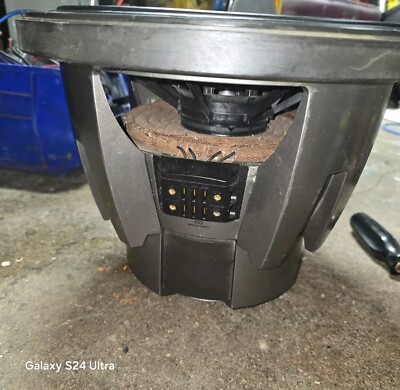 Alpine Type X 12 SWX-1242D DUAL 4 OHM DVC Subwoofer for PARTS