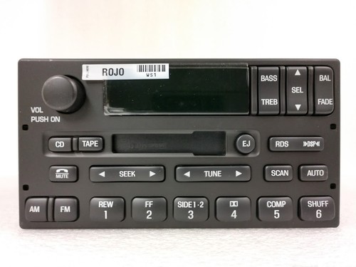 Navigator 00-02 cassette radio w/ RDS.OEM original stereo.Factory remanufactured