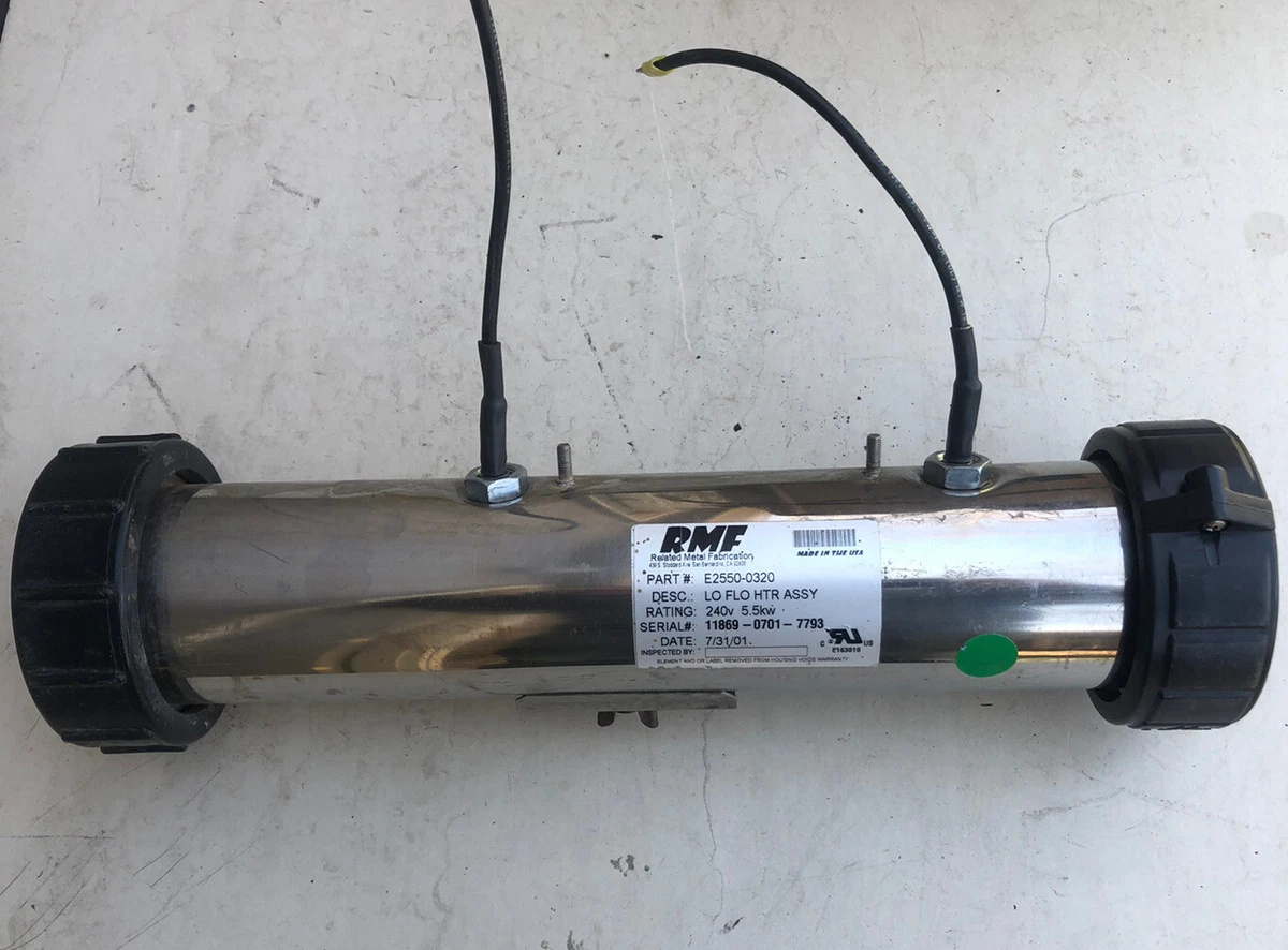 RMF (E2550-0320) 2.5” heater 240v 5.5KW for hot tubs | eBay