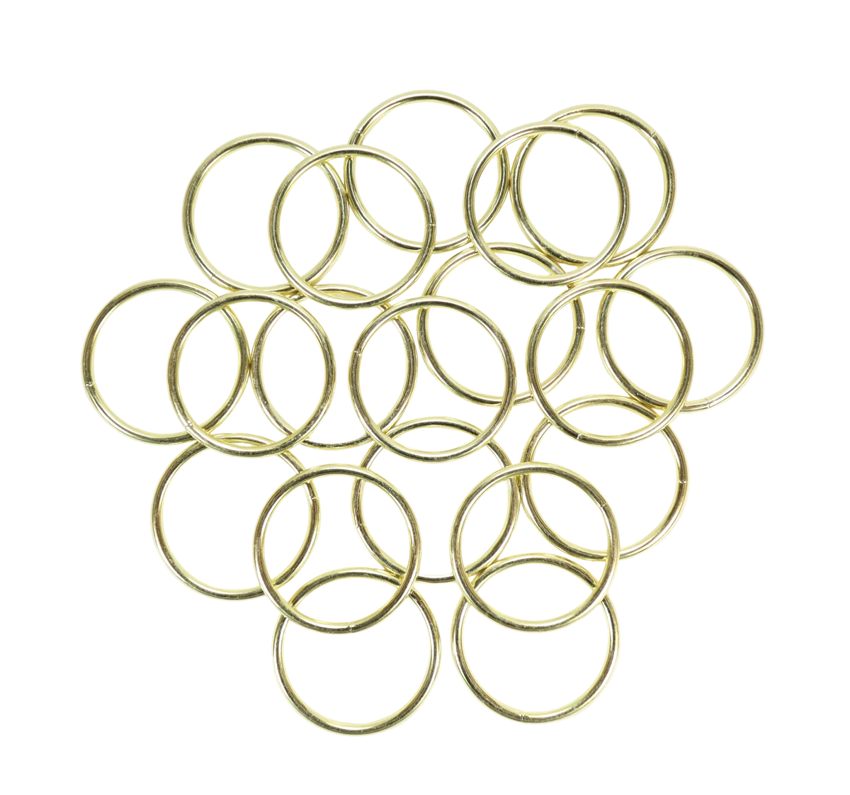 Gold metal online rings for crafts
