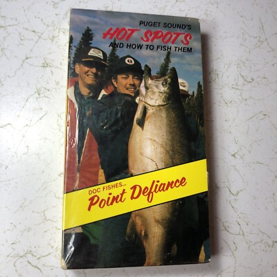 DR T-HO-KE Puget Sound's Hot Spots and How to Fish Them Sport Fishing NEW SEALED