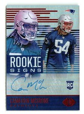 CAMERON MCGRONE #rs-cm RC 2021 PANINI ILLUSIONS AUTO PATRIOTS