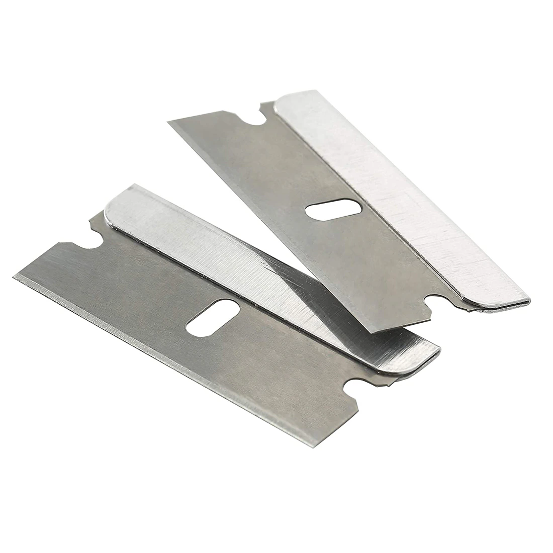 100 PCS Razor Blades Single Edge Extra Sharp Heat Treated Safety Knife ...