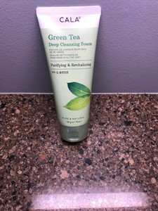 green tea deep cleansing foam