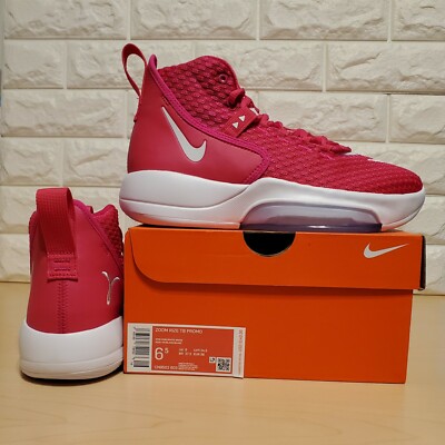 Nike Zoom Rize TB Promo Size 6.5 Kay Yow Breast Cancer Awareness Pink CN9502-603