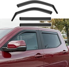Side Window Visor Deflector Visor Trim Cover For 2022-2025 Toyota Tundra Crewmax