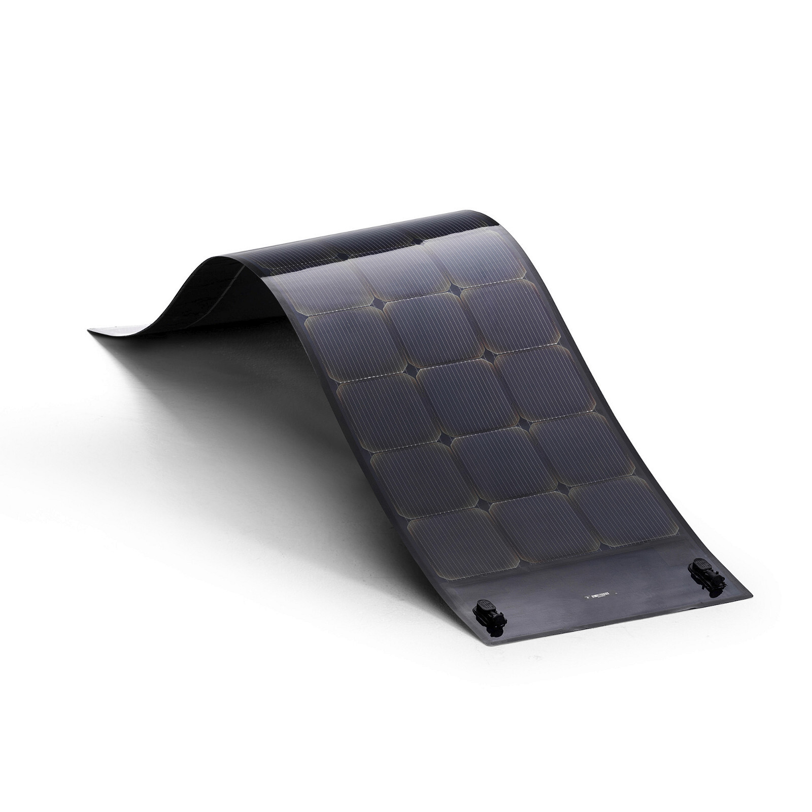 120W flexible CIGS solar panel with a self-adhesive backing (Made in Sweden)