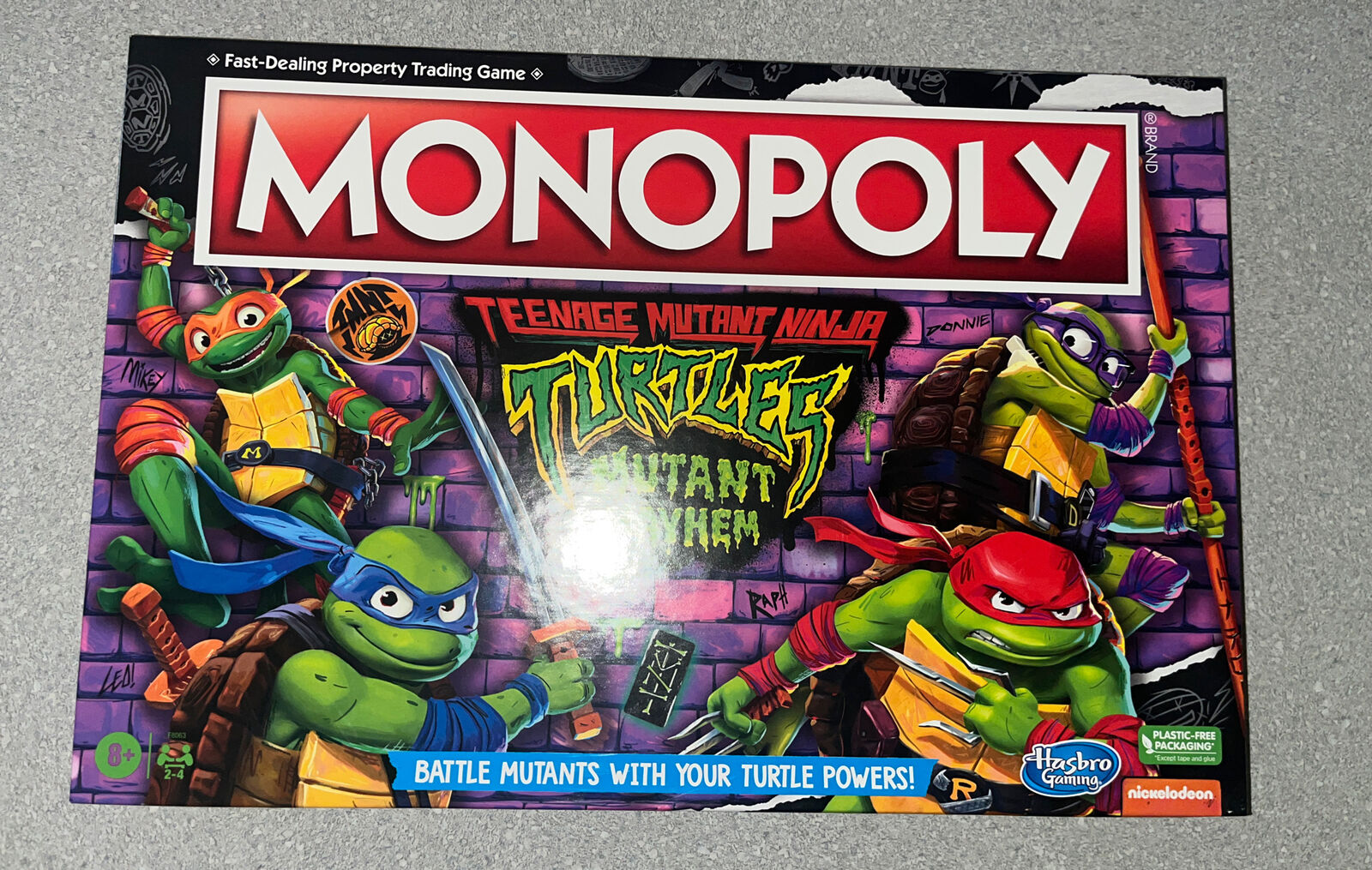 Monopoly Teenage Mutant Ninja Turtles: Mutant Mayhem Edition – Hasbro Pulse