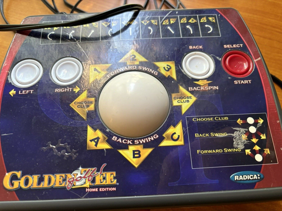 Golden Tee Golf Home Edition Radica Plug And Play Classic TV Game
