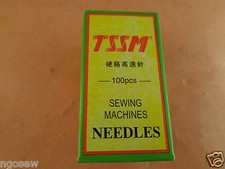 100 Flat Shank Home Sewing Machine Needles 15x1 HAx1 Choose Size 11,13,14,16,18