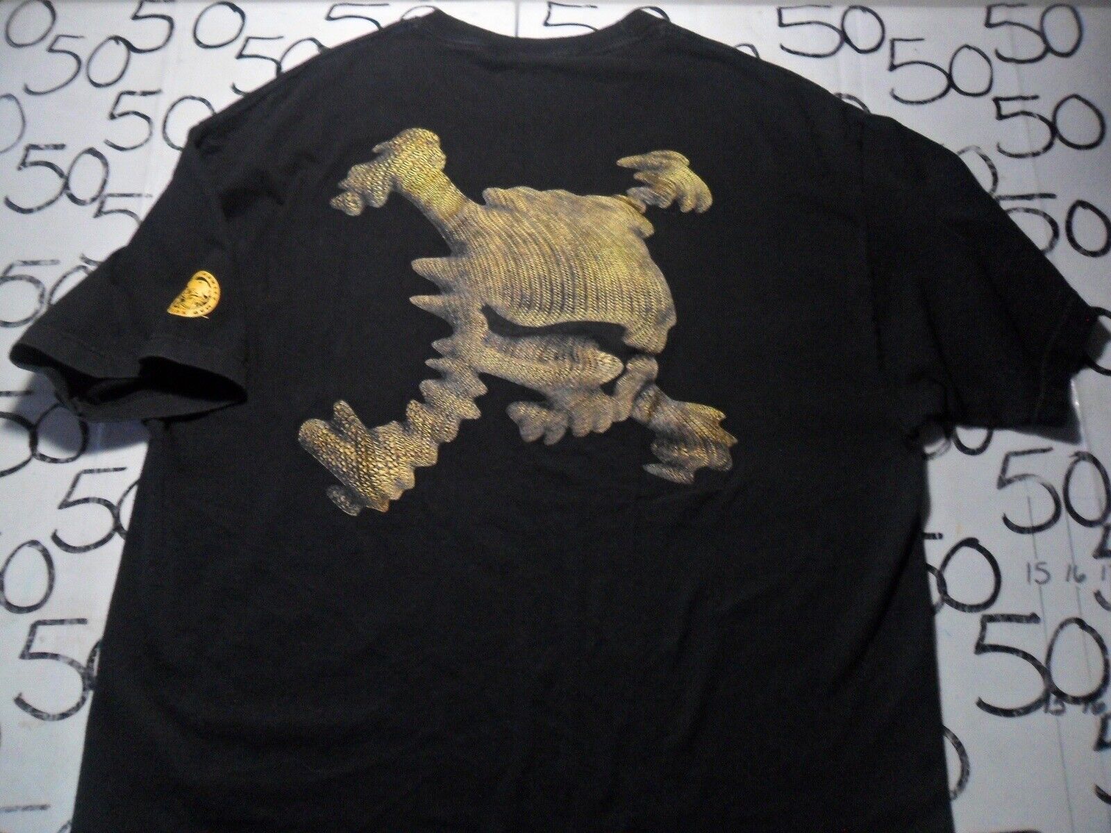 XL Oakley Scatter Skull Scotty Cannon NHRA Chain Mesh Mad Science Vintage  Shirt