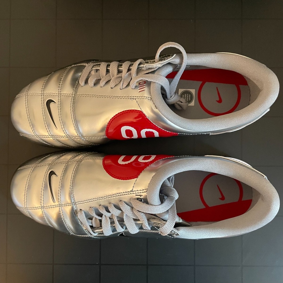 Nike Total 90 3 III SP Indoor Shoes Metallic Silver HJ9351-002