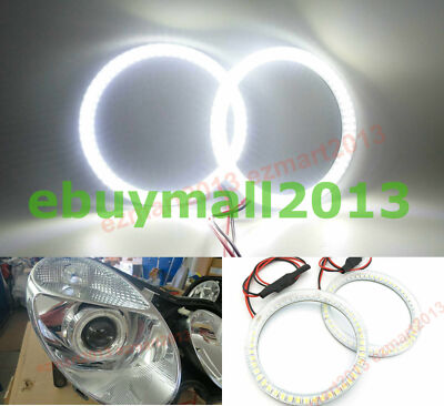 WH Halo Ring Angel Eyes For Mercedes Benz E-Class W211 2003-2009 Headlight DRL WH Halo Ring Angel Eyes For Mercedes Benz E-Class W211 2003-2009 Headlight DRL