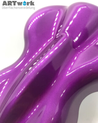 Effektlack Lasur Candylack Violett 1 Liter spritzfertig für Lackierpistole