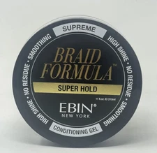 Ebin New York Lock'N Conditioning Gel Braid Formula Super Hold (11 oz)