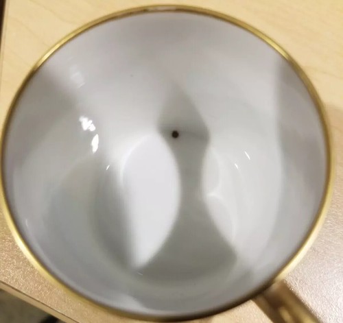 ANTIQUE SEVRES SIGNED ATTRIBUTED PORTRAIT CAN DEMITASSE CUP & SAUCER 1751-1753 - Picture 9 of 10