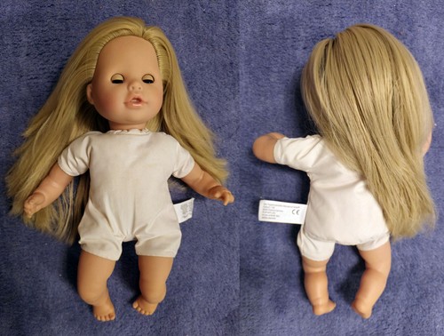 Götz Puppe 33 cm blond Muffin Cosy Aquini 2016 Baby Girl mit viel Zubehör Doll - Bild 24 von 24