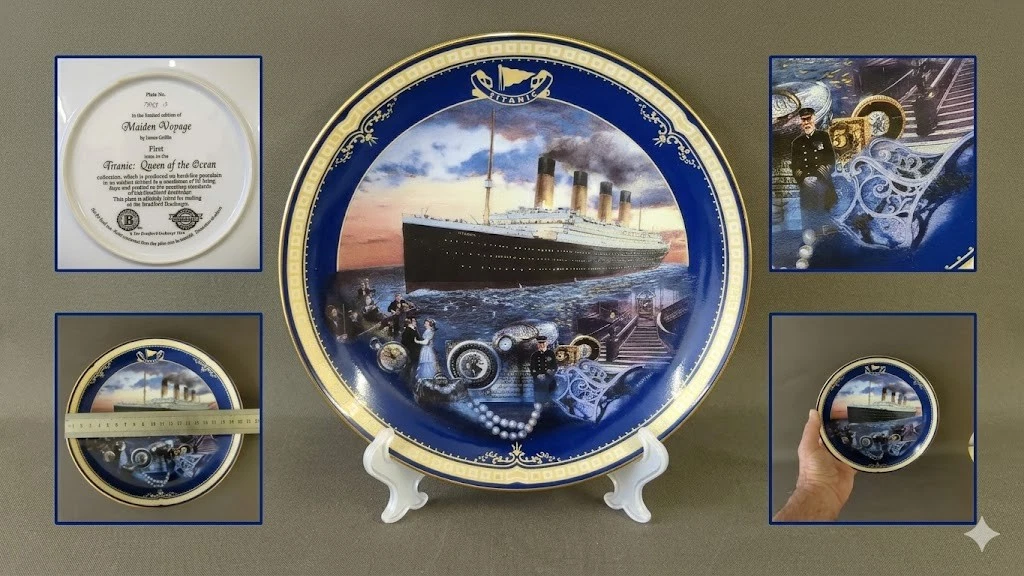 タイタニック　大皿 Titanic Plates in Decorative Collector Plates for sale | eBay UK