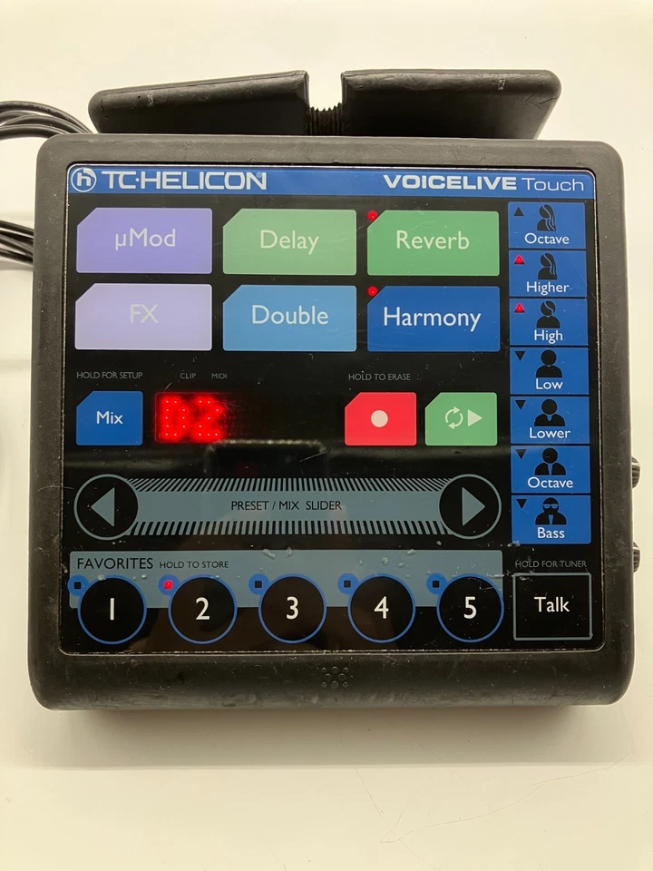 TC Helicon Voicelive Touch Vocal Effects Processor w/Adapter Working 3512666 - Image 4 of 4