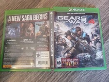 Gears Of War 4 Microsoft Xbox One Video Game Four Bonus Games Stickers