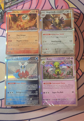 Pokémon TCG Paradox Rift Build And Battle Complete Pack of Four Sealed