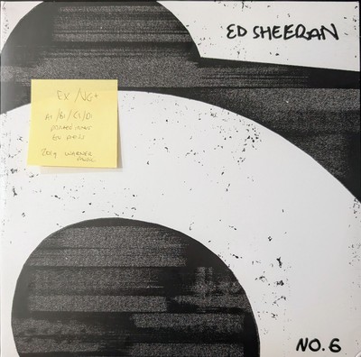 Ed Sheeran No.6 Collaborations Project Vinyl Record EX/VG+ 2019 180G
