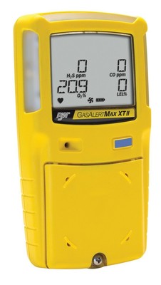 Honeywell BW Max XT II Multi-Gas Detector, LEL, O sub 2 /sub , H sub 2 /sub S,