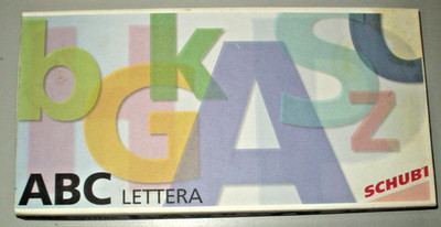 ABC-Lettera von Schubi    Lesekasten mit 350 Buchstaben | Box | Deutsch |