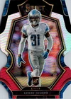 2022 Panini Select Football Black and Red Prizm Die-Cut Kerby Joseph #135 PSA 10