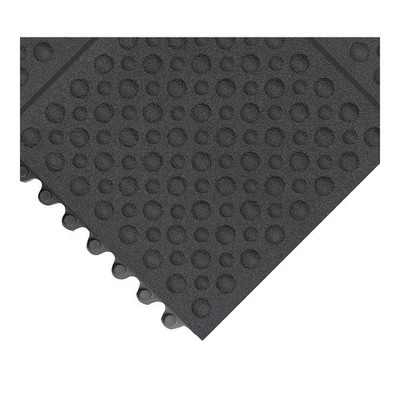 NOTRAX 557S0033BL Antifatigue Mat,Black,3ft. x 3ft. 6MRU5