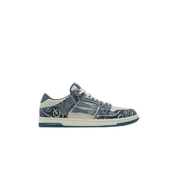 Amiri Skel Low-Top Sneakers in Natural/Denim  BNWB 47