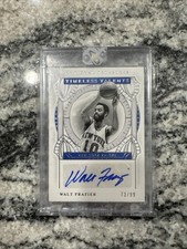 2020-21 Panini National Treasures - Timeless Talents Signatures Walt Frazier /99