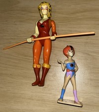 VINTAGE 1980'S LJN THUNDERCATS CHEETARA & WILYKIT - COMPLETE