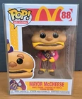 Funko Pop Vinyl Figure McDonalds Mayor McCheese 88 Ad Icons + Protector