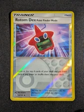 Pokemon Rotom Dex 122/147 Reverse Holo Burning Shadows NM