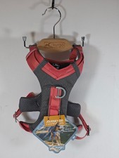 Imbracatura per cani Kurgo Journey Air grigio corallo media con gancio per imbracatura Kurgo