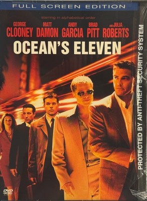 Ocean's Eleven (2001) (George Clooney, Brad Pitt, Matt Damon) - DVD (New/Sealed)