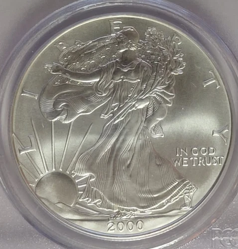 2000 PCGS GEM UNC WTC GROUND ZERO RECOVERY COIN  9/11/2001 25 yrs ago $1 ASE