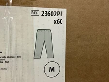 Cardinal Health 23602PE SMS Pants with Elastic Waist - Medium (60pc)