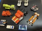 Vintage Takara 80s Transformers Action Figures Lot Mini Robots Car Toys