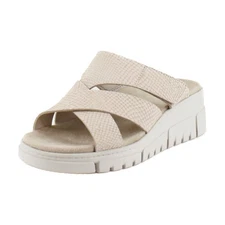 Vionic Uptown Sunset Women's Sandals Cameo Rose Nubuck Size 7.5 M