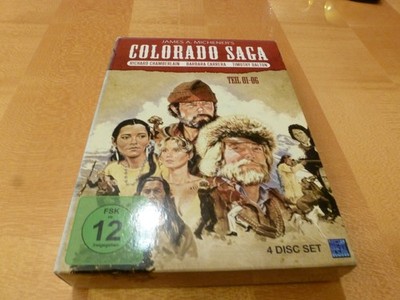 Colorado Saga, 4DVD, Richard Chamberlain