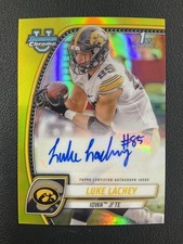 2024 Bowman U Chrome #PA-LLA Luke Lachey Prospect Yellow Refractor AUTO /75