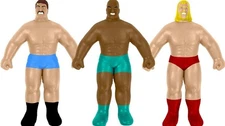 JA-RU Super Stretchy Wrestlers Action Toy Figures (12 Toys) Squishy Stretch...